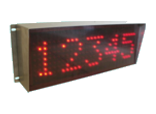 RIP 100 HE > Ripetitore di peso con display alfanumerico a 5 caratteri /cifre, altezza 100 mm