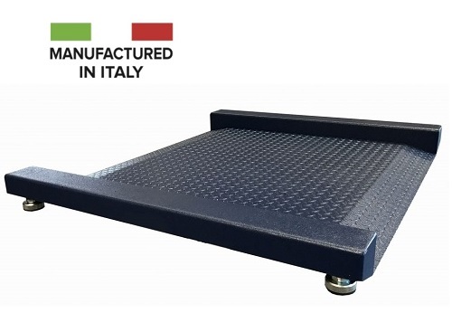 RPRIO > Piattaforma a 4 celle di carico a profilo ribassato con 2 rampe di accesso integrate