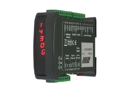 RWIN 3 > Trasmettitore/ Indicatore di peso digitale multifunzione