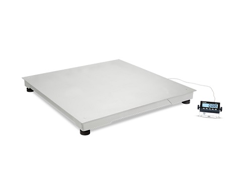 Weicomp LITE Inox > Bilancia da pavimento in acciaio INOX con indicatore semplice di peso